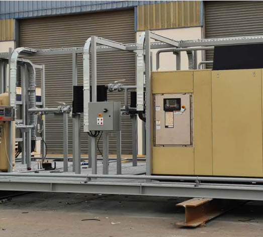 Compressed Air Skid Design-1 Manufactured